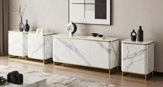 top marble console tables