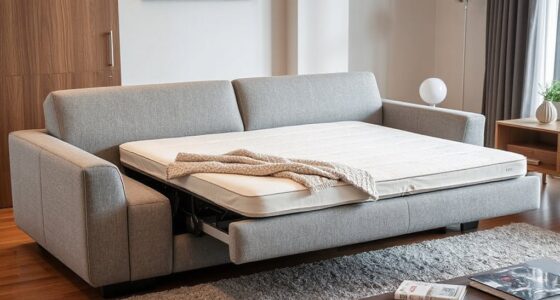 top memory foam pull outs