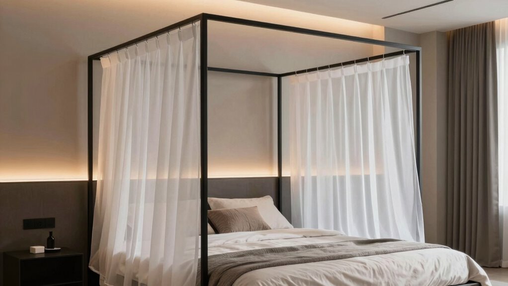 top modern canopy bed frames
