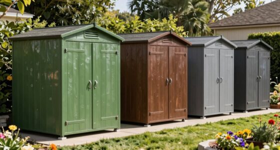 top outdoor resin storage sheds