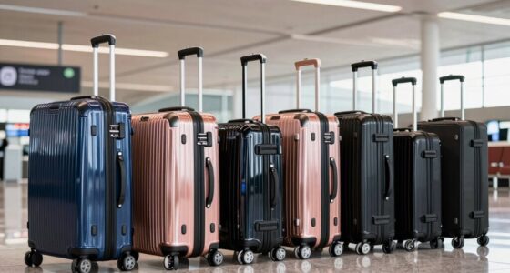 top premium spinner suitcases