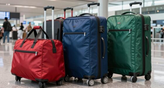 top rolling travel bags