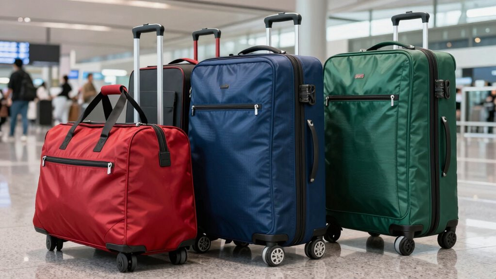 top rolling travel bags