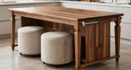 top solid wood kitchen carts