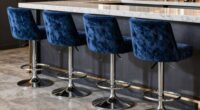 top swivel bar stool set