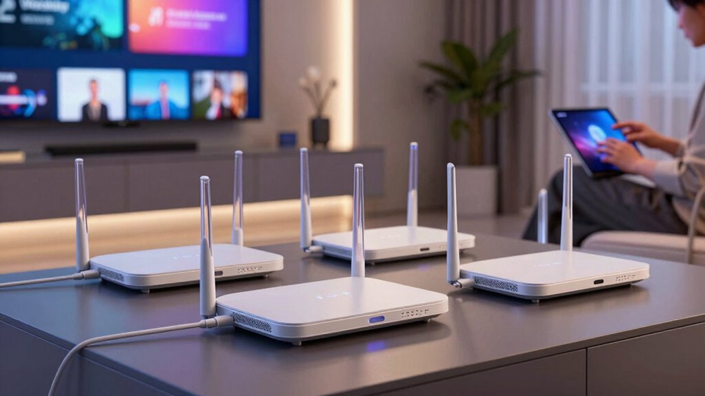 top tri band mesh wifi