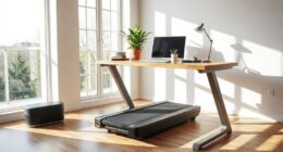 top under desk walking treadmills