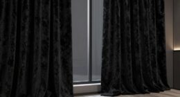 top velvet media room curtains