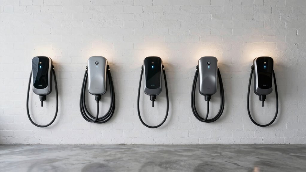 top wall mount ev chargers