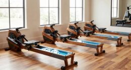 top water rowing machines