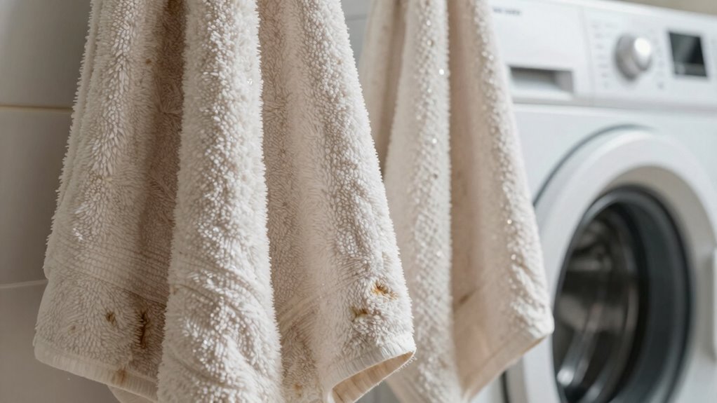 towels smell after washing