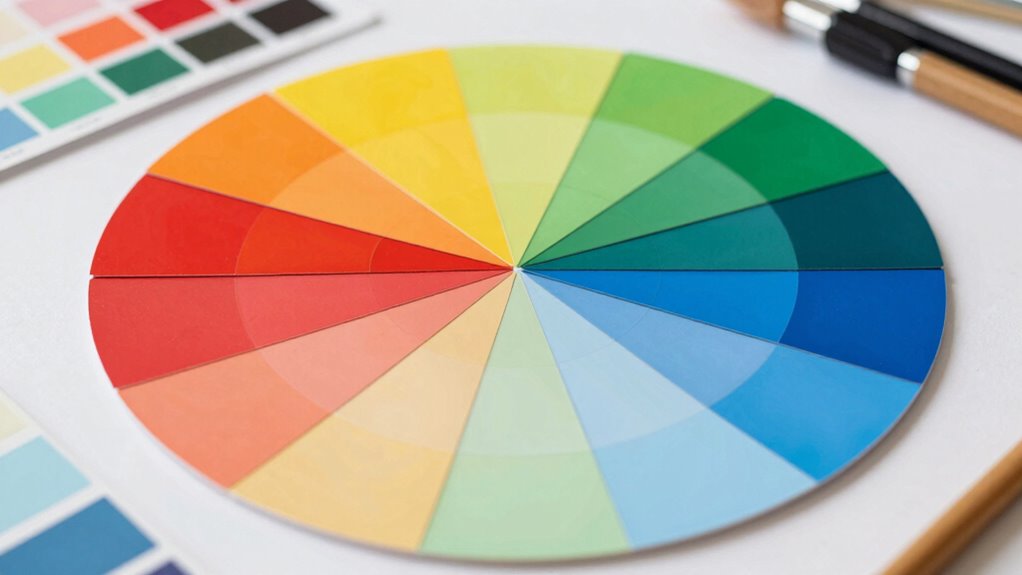 use color wheel matching