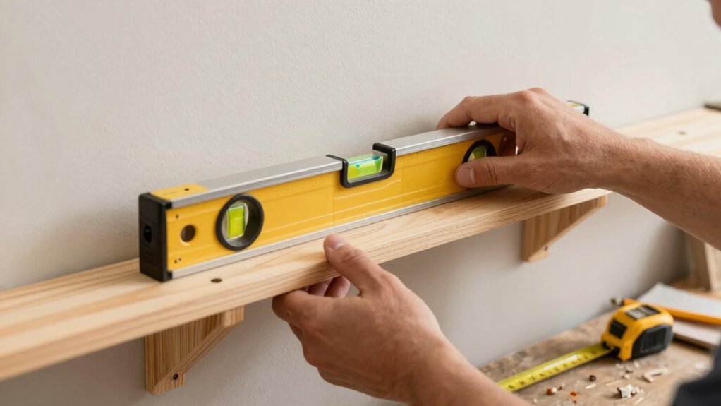 use household items for leveling