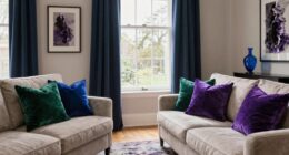 balancing vibrant color schemes