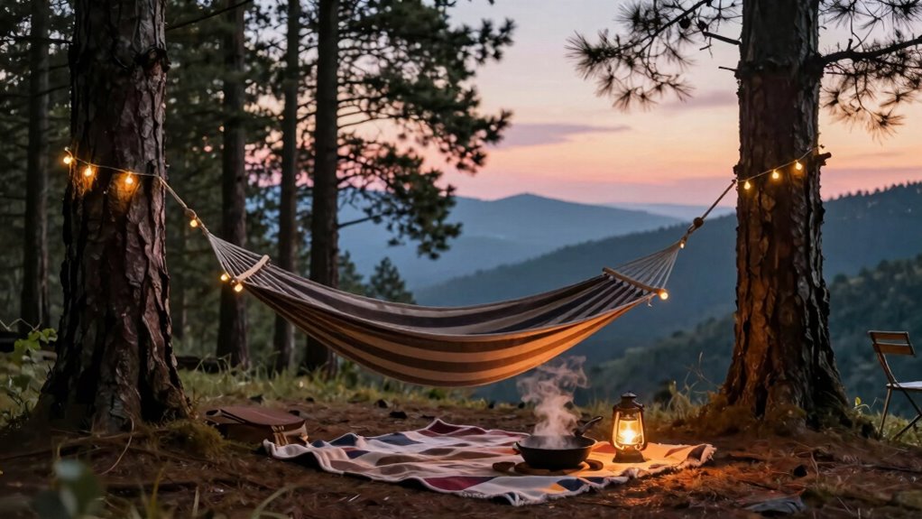 campfire rituals and mindful journaling