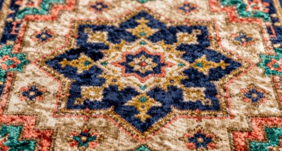 choose colors from rug