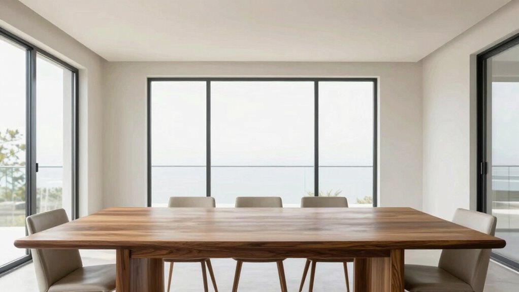 choosing proportional dining tables