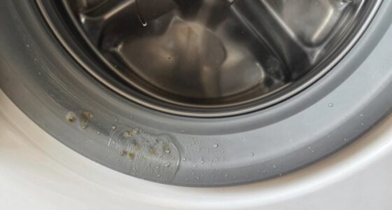 clean washer door seal