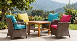 climate appropriate outdoor furniture