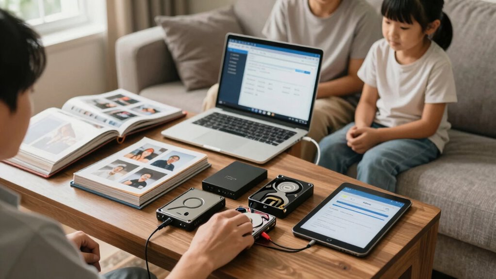 consistent cloud backed photo organization