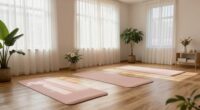 create a calming exercise area