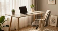 create a comfortable workspace