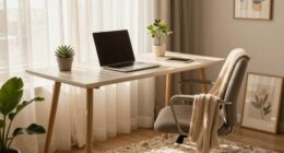 create a comfortable workspace