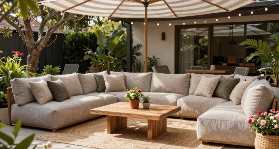 create a cozy outdoor space