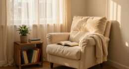 create cozy reading space