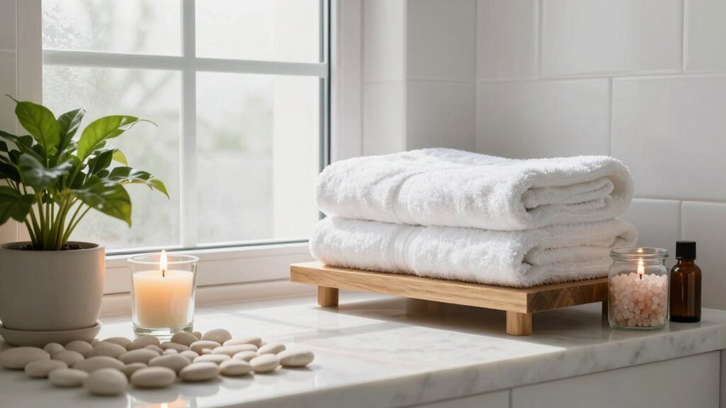 create tranquil spa inspired bathroom