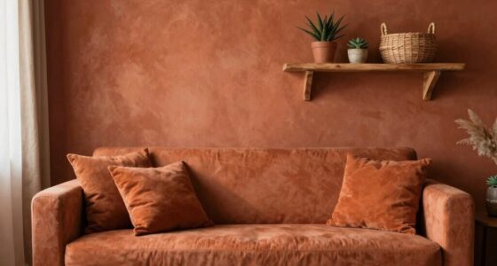 decorate with warm hues