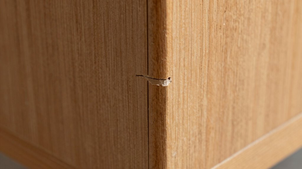 early furniture damage signs