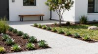 easy stylish front yard