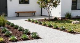 easy stylish front yard