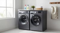 efficient organized laundry space