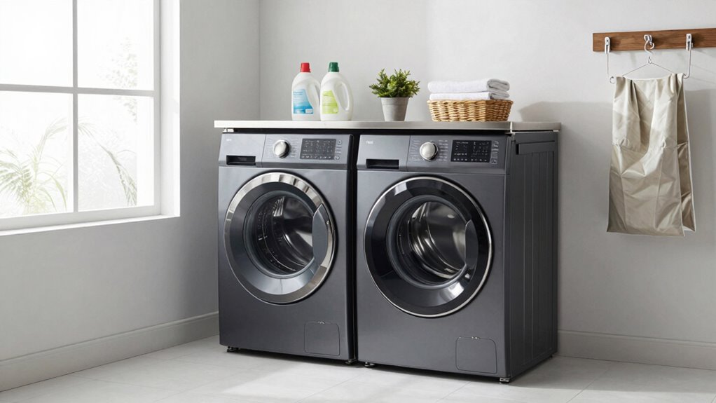 efficient organized laundry space