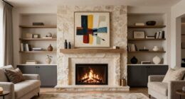 enhance fireplace media wall