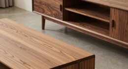 harmonizing diverse wood finishes