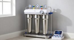 home water filtration setup