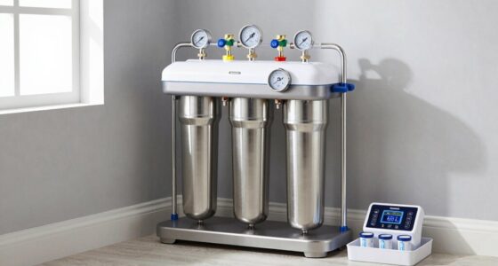 home water filtration setup