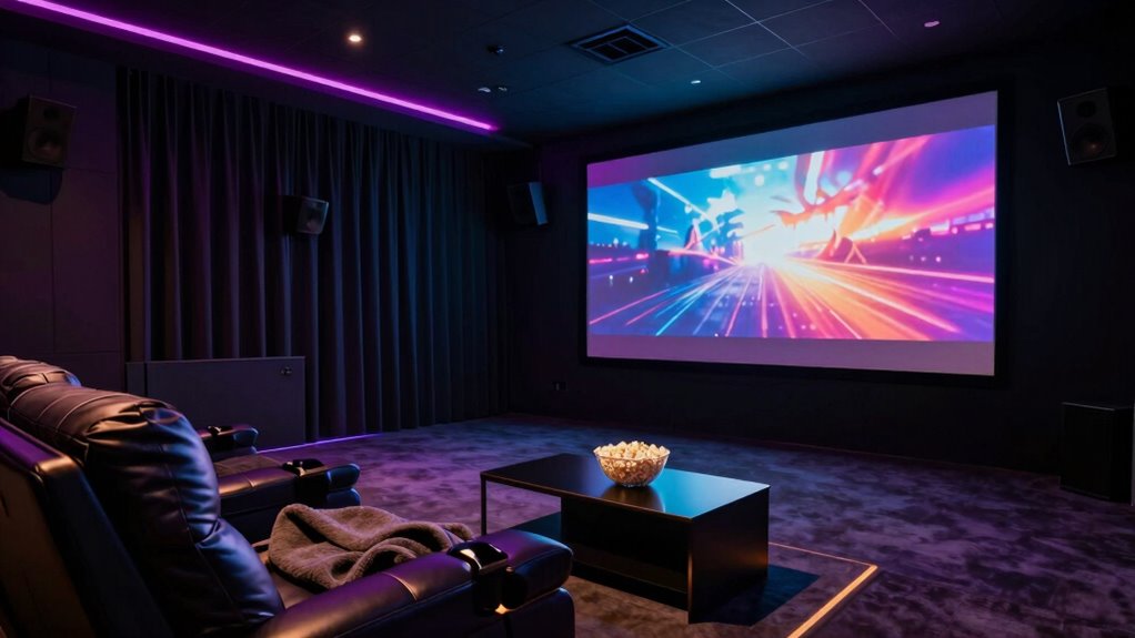 immersive home theater setup