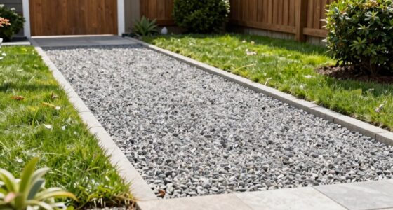improve drainage and gravel