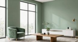incorporate muted green decor