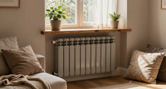 integrate heating seamlessly visually