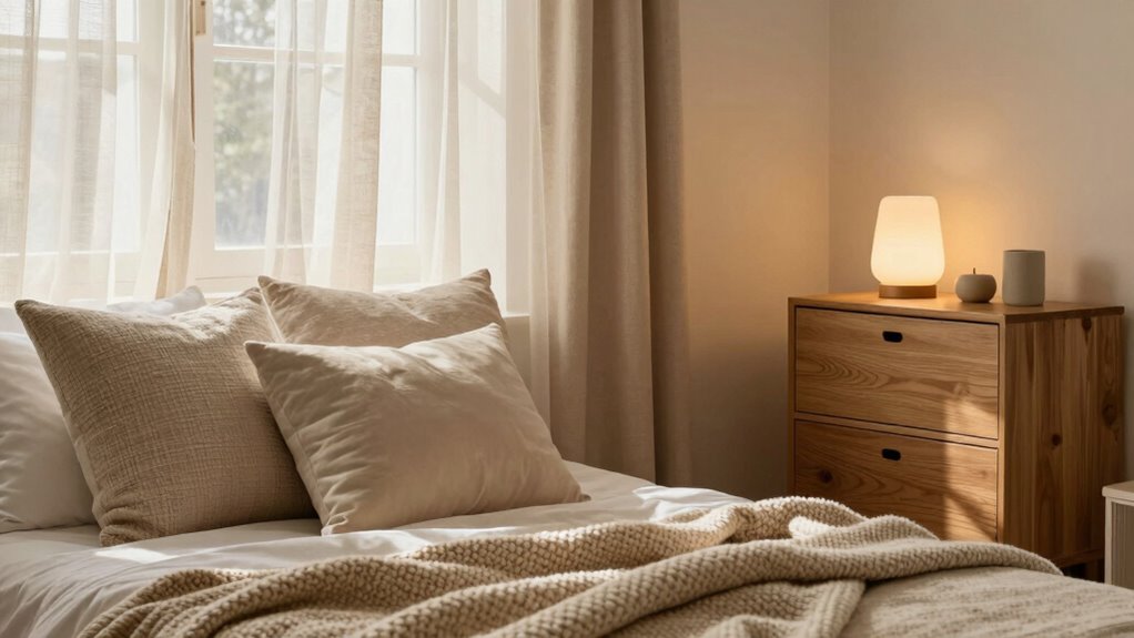 lighting textures storage tranquility