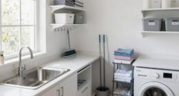 maintain organized utility spaces
