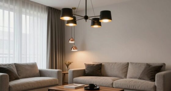 matching lighting finishes decor