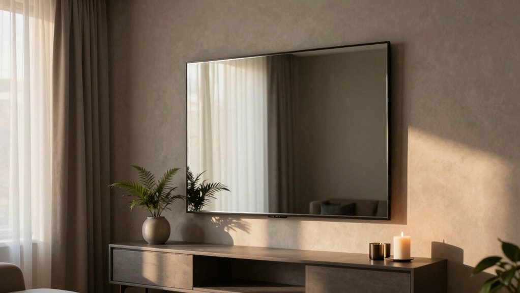 mirror framing and lighting techniques