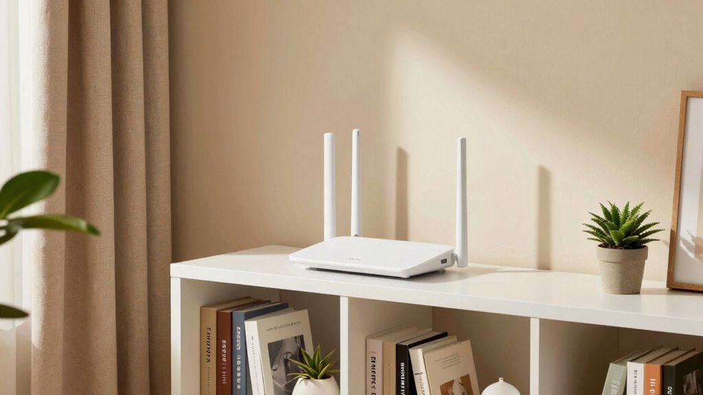 optimize router placement for signals