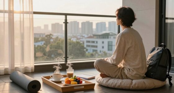 optimized travel morning routines
